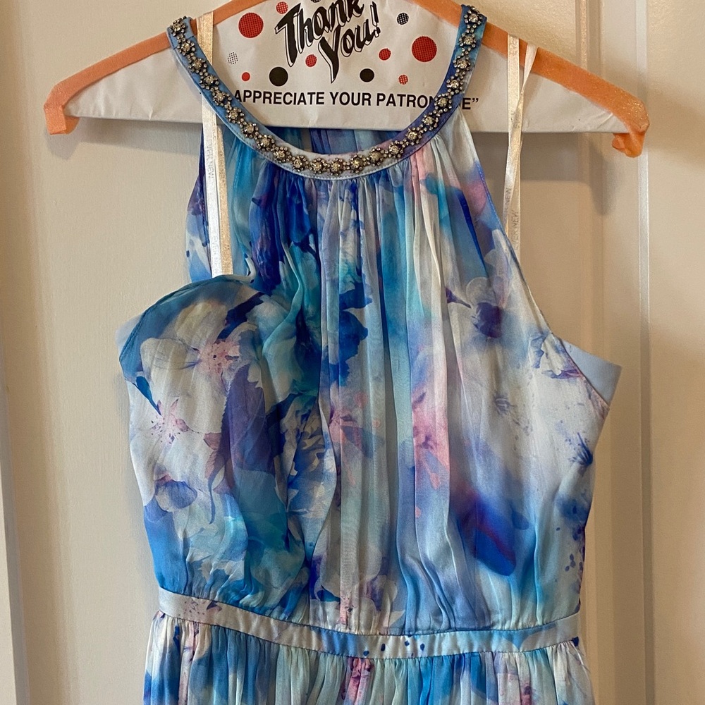 Ever New (Au) / Forever New (US) Gorgeous Floral Silk Watercolor Maxi Dress - Picture 6 of 13